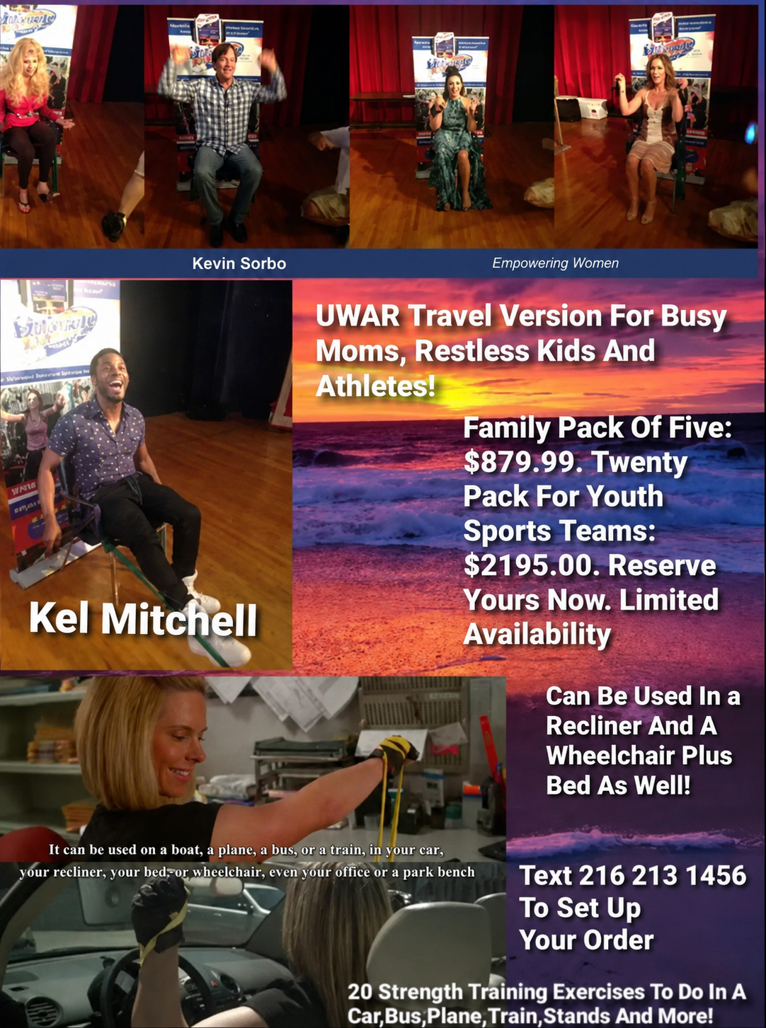 UWAR Travel Version For Busy Moms Restless Kids And Athletes