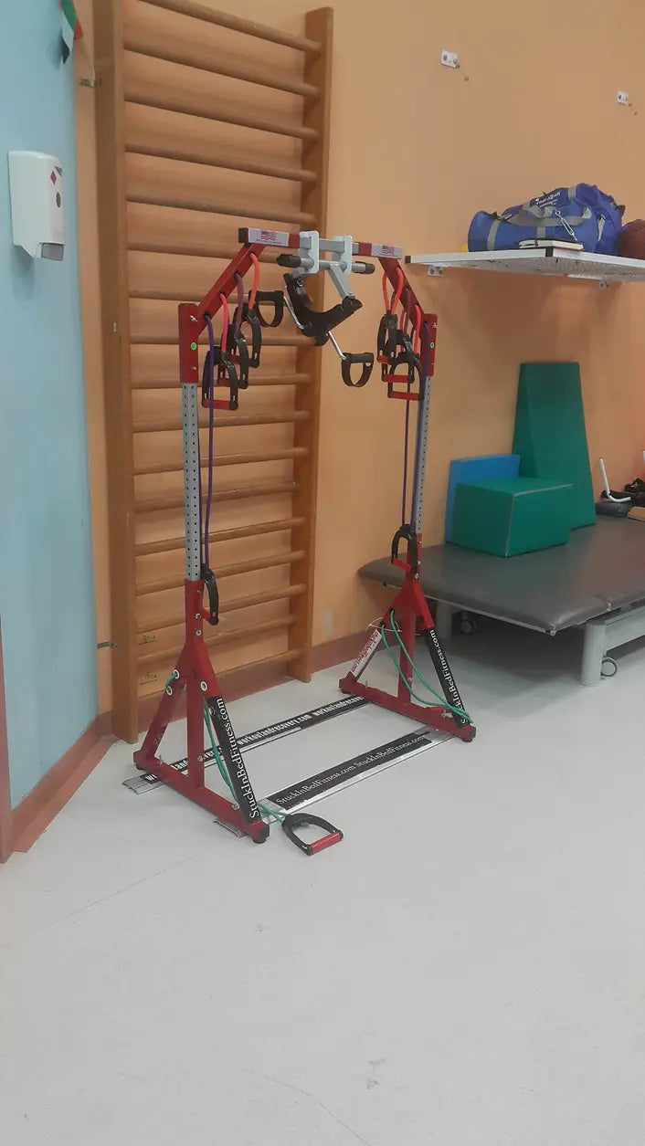 UWAR exercise system set up in a rehabilitation room