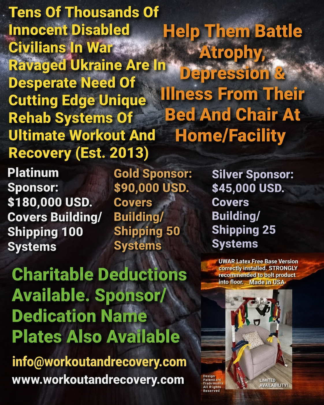 Ukraine Initiative graphic with updated contact email.